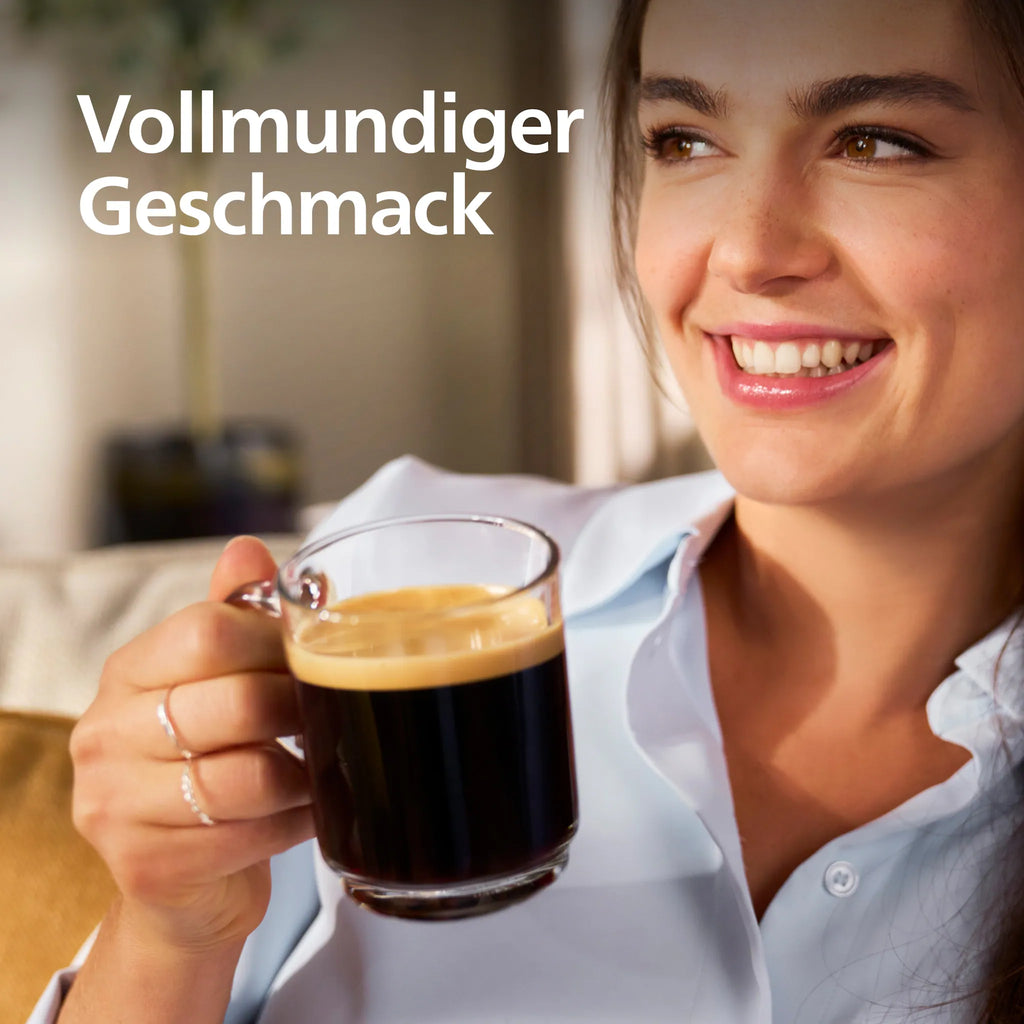 Philips 5400 Series EP5447/90 Kaffeevollautomaten, Espressomaschine, 1,8 l, Kaffeebohnen, Eingebautes Mahlwerk, 1500 W, Schwarz, Chrom