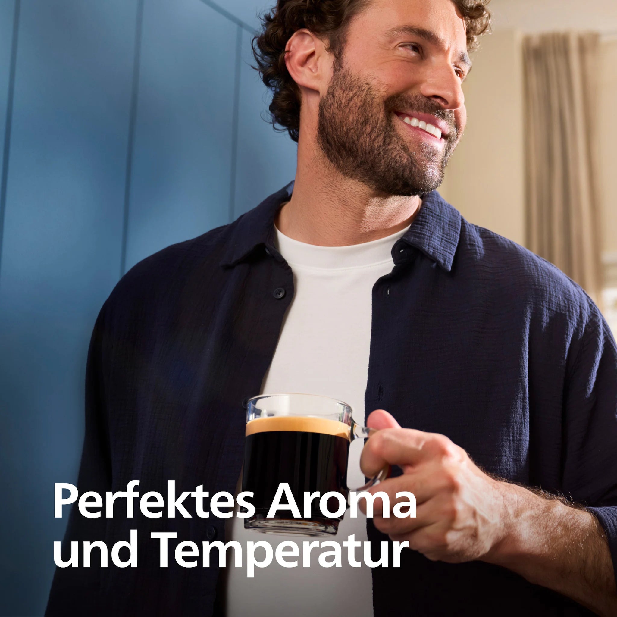 Philips 5400 Series EP5447/90 Kaffeevollautomaten, Espressomaschine, 1,8 l, Kaffeebohnen, Eingebautes Mahlwerk, 1500 W, Schwarz, Chrom
